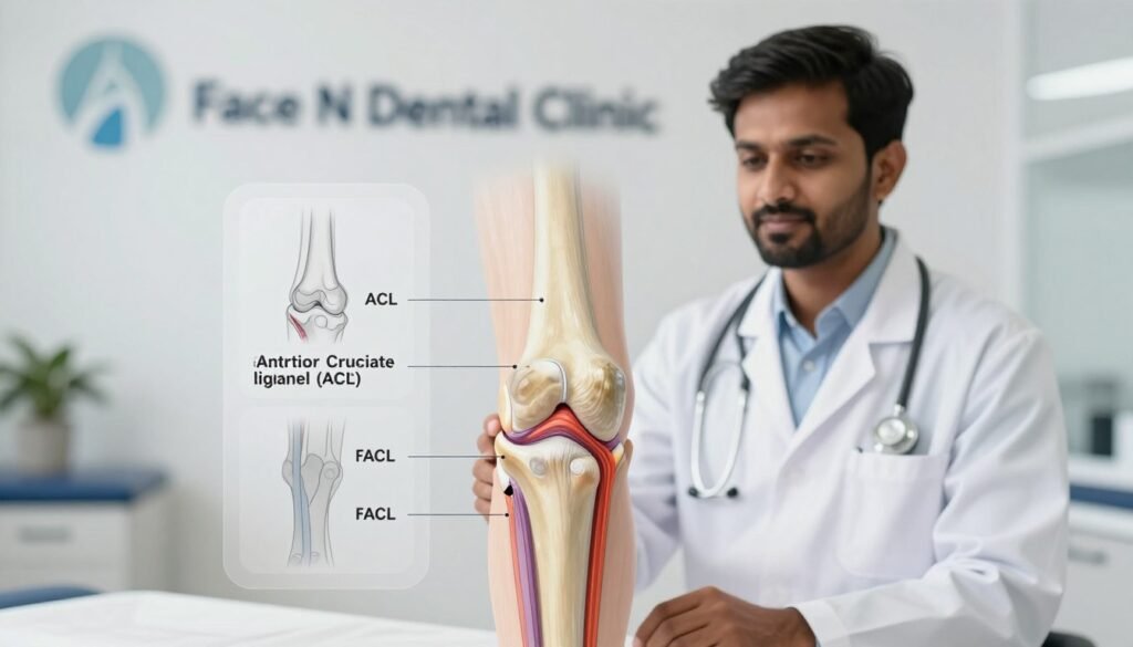 Ligament tear in knee