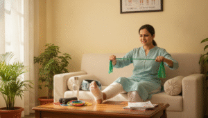 knee arthroscopy recovery time India